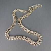 Wonderful silver chain collier for a lady Friedrich Binder Mönsheim Germany
