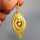 Großer antiker Biedermeier Anhänger Medaillon in Gold mit Perle und Emaille 