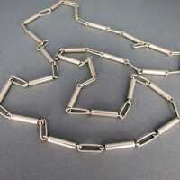 Rare Arne Johansen designer silver necklace from Denmark modernist jewelry