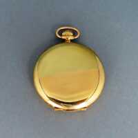 Gold braille pocket watch for men in 14 k gold Auguste Reymond ARSA Swiss made
