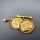 Antike Manschettenknöpfe in 14 k Gold China Shanghai Jugendstil Wo Shing