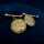 Antike Manschettenknöpfe in 14 k Gold China Shanghai Jugendstil Wo Shing