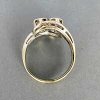 Damen Verlobungs Ring in Weißgold mit herrlichen großen Brillanten