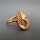 Vintage Schmuck in Rotgold - Annodazumal Antikschmuck: Abstrakt geformter Ring online kaufen