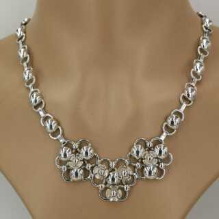 Antikschmuck für Damen - Annodazumal Antikschmuck: Art Deco Collier in Silber aus Norwegen kaufen