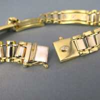 Elegantes und stilvolles Herrenarmband in 750 Gold Herrenschmuck