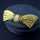 Prächtige Art Deco Theodor Fahrner Brosche Schleife in Silber und Gold