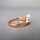 Antiker Jugendstil Damen Ring in Gold mit Perlen und Diamanten im Altschliff
