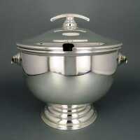 Elegant Art Deco soup toureen from England silver plated 