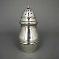 Antique Art Deco salt shaker in silver by Christian F....