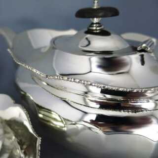 Tee- und Kaffeeset in Silber - Annodazumal Antikschmuck: Antikes Tafelsilber online kaufen