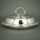 Antike ovale Entrée Schale mit abnehmbarem Griff und Perlfries England 1900