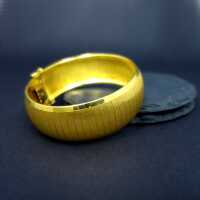 Prächtiges massives 750/- 18 k Gold Armband aus Plattengliedern aus Italien 