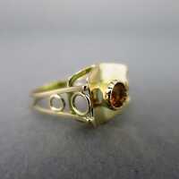 Vintage Goldschmuck für Damen - Annodazumal Antikschmuck: Vintage Ring mit Citrin online kaufen