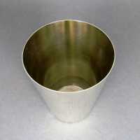 Beaker wine cup in silver by Wilkens silver manufactory...