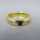 Eleganter Bandring mit Edelsteinen - Annodazumal Antikschmuck: Verlobungsring in Gold mit Rubin und Brillanten kaufen 