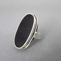 Otto Scharge Designer Bauhaus Ring in Silber mit...