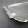 Rectangular elegant Art Deco silver tray by Wilkens with hammered Martelé decor