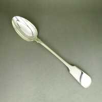 Huge antique serving spoon silver plated by Johna Round...