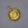 Antiker Anhänger mit einer Münze in 900/- Gold Franz-Josef I. aus Österreich