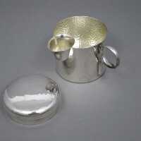 Rare silver mixed lot of WMF consisting of milk jug, sugar can and tray