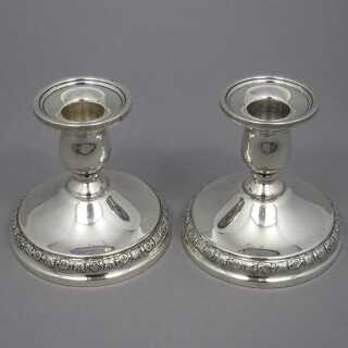Kerzenleuchter Paar in Sterling Silber, International Silver Company
