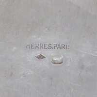 Seltene Silberschale von Hermès Paris aus der zweiten Hälfte des 20. Jh