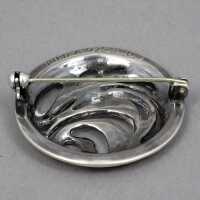 Unique brooch in silver from the jewelery factory David-Andersen around 1960