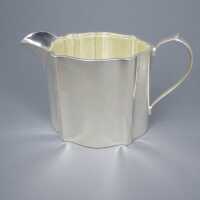Art Deco silver set milk jug and sugar from England, Birmigham 1925