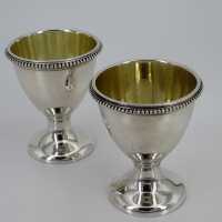 Rare eggcup set, 5 pieces from the 1910s