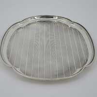 Oval Art Deco Tray in sterling silver 925 / - from 1924