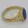Glorious signet ring for ladies set with lapis lazuli around 1910