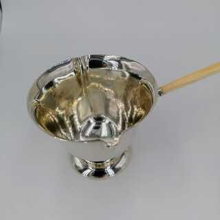 Antique Butter Pan in Sterling Silver 925 / -