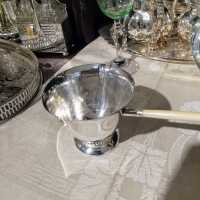 Antique Butter Pan in Sterling Silver 925 / -