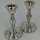 Candlestick pair from 1969 in sterling silver 925 / -