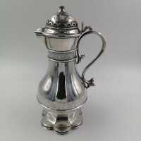 Christening jug in silver in neo-Gothic style from...