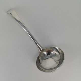 Antique sauce ladle in solid sterling silver from 1917