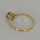 Zierlicher Ring in Gold mit Tansanit und Brillanten