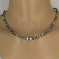 Modernist silver necklace from Sweden from 1967
