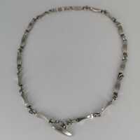 Modernist silver necklace from Sweden from 1967