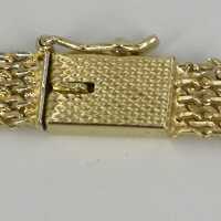 Außergewöhnliches, Elegantes Collier in Gold um 1970