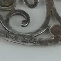 Seltenes Jugendstil Collier in Silber von WMF um 1910
