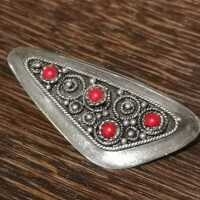 Nice little brooch in silver from Jerusalem around 1950/60