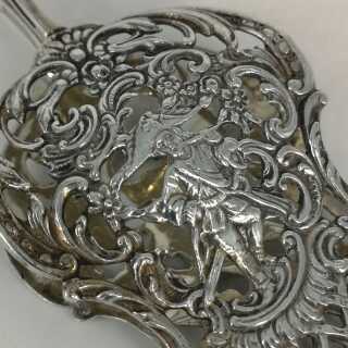 Beautiful openwork pastry tongs from the Art Nouveau period