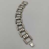 Elegantes Art Deco Armband in 835/- Silber um 1925/30