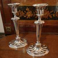 Vintage Kerzenleuchter Paar in Sterling Silber 925/-