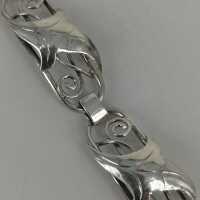Florales Jugendstil Armband in Silber 835/-