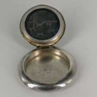 Enchanting pill box in solid silver