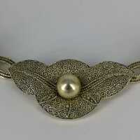Rare necklace in gold-plated silver from Theodor Fahrner