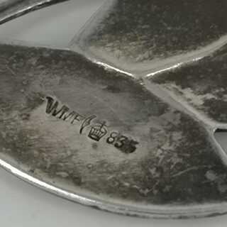 Seltenes Jugendstil Collier in Silber von WMF